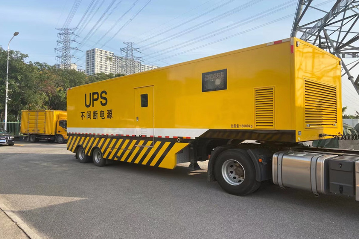 锡林郭勒发电机租赁施工现场